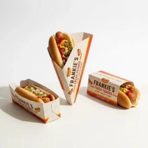 custom hot dog sleeve