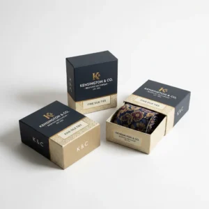 custom tie box