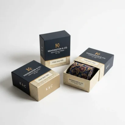 custom tie box