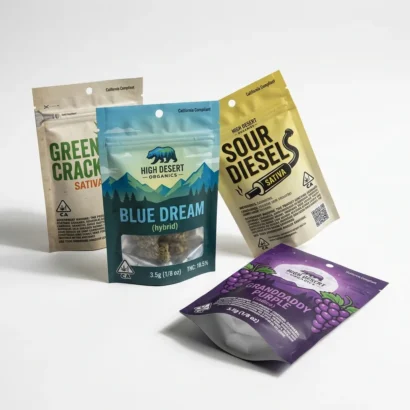 custom weed mylar bags