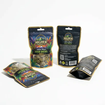 eco friendly die cut mylar bags