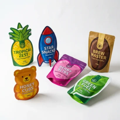 eco friendly mylar shaped bags