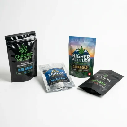 heatseal mylar bags with logo