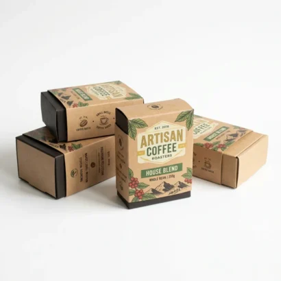packaging sleeve with logo