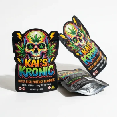 personalized die cut mylar bags