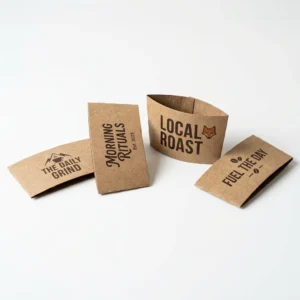 printed coffee sleeves