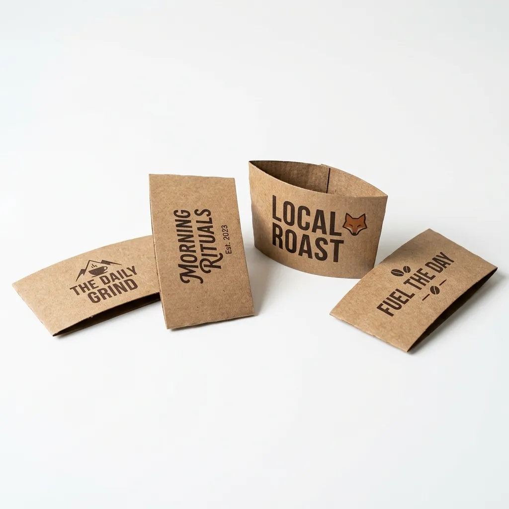printed coffee sleeves