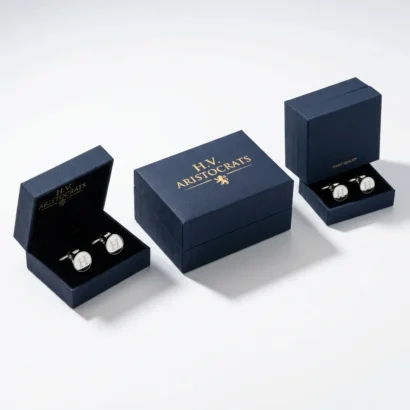 printed cufflink box