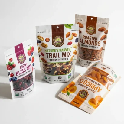 printed food mylar bags