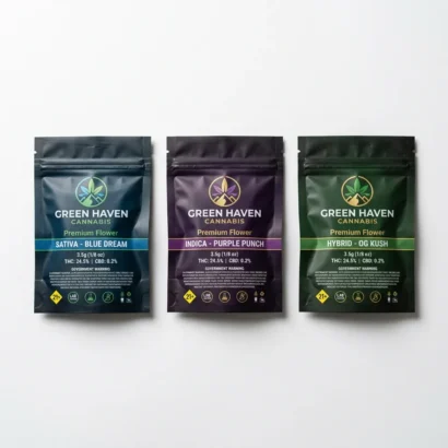 printed zip lock mylar bags