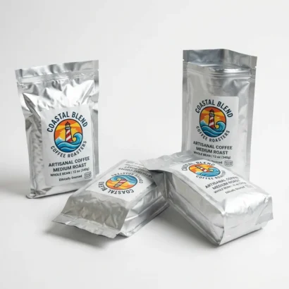 vacuum seal mylar bags with logo